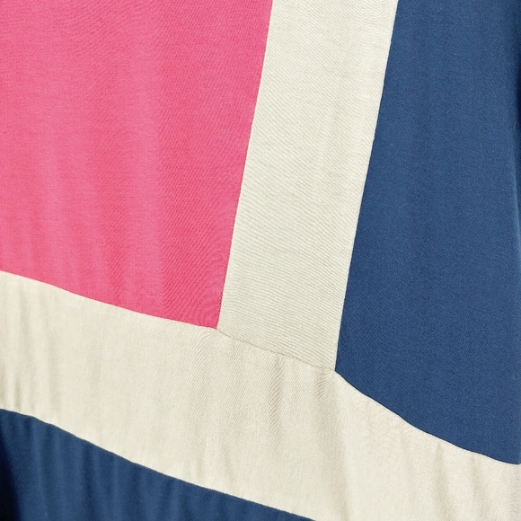 Flats & Heels Color Block Top T-shirt Size Small - Picture 2 of 5